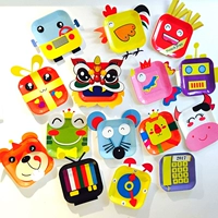Của nhãn hiệu diy sản xuất vật liệu sáng tạo gói mẫu giáo giáo dục cho trẻ em búp bê stickers painted cô gái giấy tấm đồ chơi cách làm đồ chơi