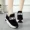 Phiên bản Hàn Quốc của giày thể thao nữ màu hồng hoang dã phù hợp với học sinh Velcro bên trong tăng 10cm nêm muffin với giày thấp