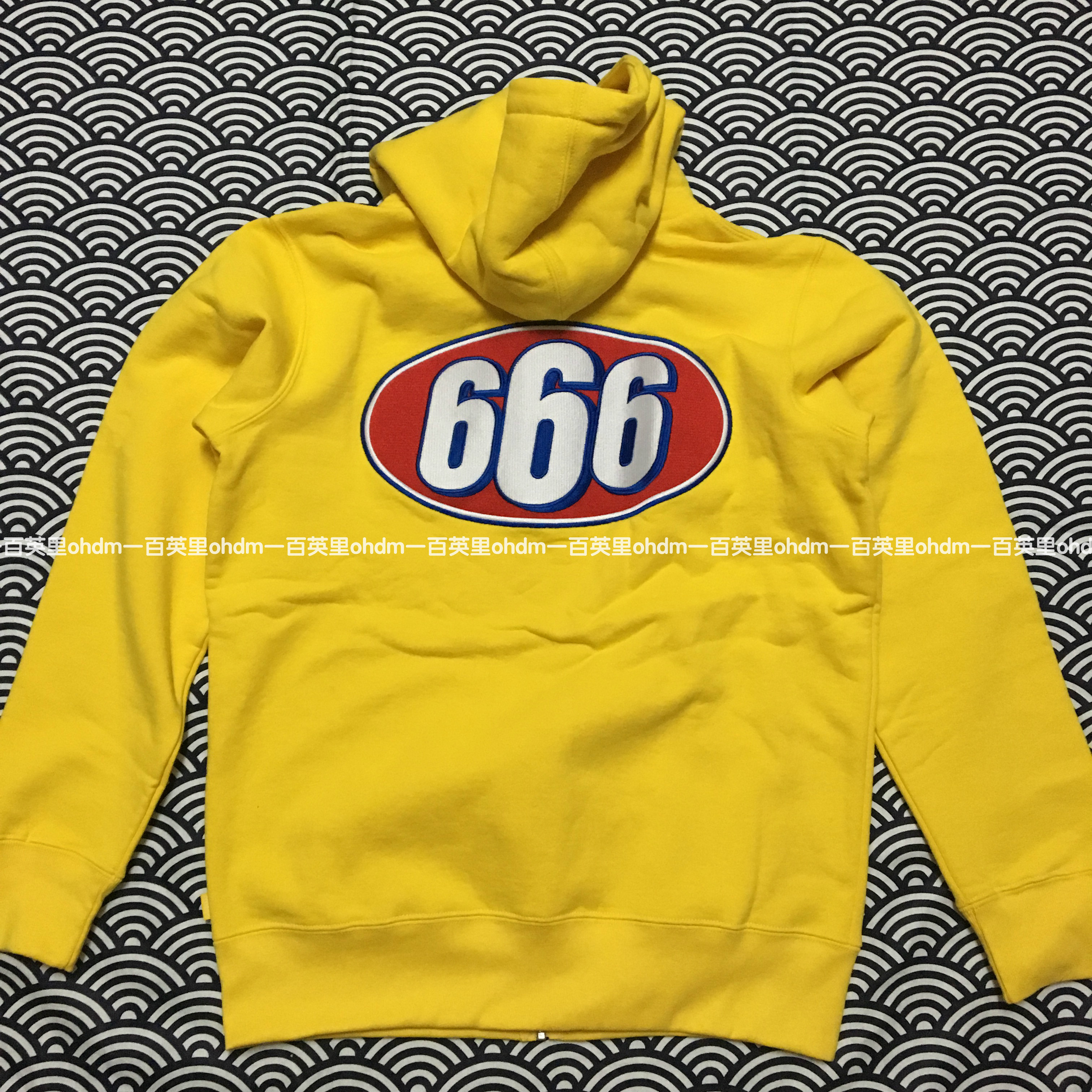 666 hoodie supreme