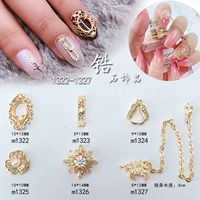 Японский цирконий для маникюра, украшение для ногтей, цепь с кисточками, подвеска для ногтей для невесты, популярно в интернете