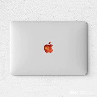 SkinAT MacBook Air Sticker Máy tính xách tay Apple Logo Foil Mac Pro màu máy tính phụ kiện phim túi xách máy tính