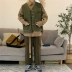 Ajoe mùa thu mới Ami 咔叽 Công cụ Nhật Bản thả lỏng áo vest quân sự trung lập - Dệt kim Vest áo len kiểu hàn quốc Dệt kim Vest