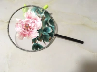 Handmade thêu thêu người mới bắt đầu kit chất liệu gói cung điện fan hâm mộ fan hâm mộ bán chạy nhất nhiều hình ảnh tùy chọn tranh thêu quốc bảo