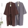 Mùa xuân hè phong cách và gió robe nam cotton gạc mồ hôi hấp Hanfu kimono đồ ngủ dài cardigan áo choàng tắm áo choàng tắm áo ngủ đẹp