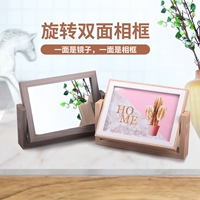 Креативная крутящаяся фоторамка, аксессуар, фотография для офиса, зеркальный эффект, 67 дюймов