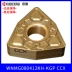 Lưỡi cắt CNC của Kyocera hình quả đào WNMG080412KH CCX gốm kim loại đúc bột luyện kim mũi cắt cnc mũi phay cnc Dao CNC