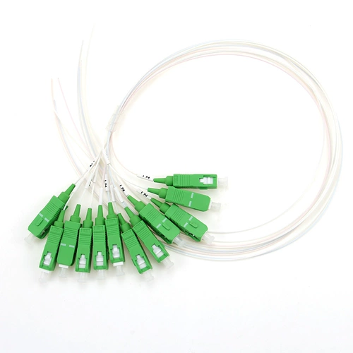 SC/APC Beam Fiber 0.9 Однопроизводительное волокно -волокно SC Широкое электрическое электричество 12 ядра зеленого зеленого наклонного восемь -дегрового оптического волокна перемычка