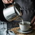 Kéo ấm trà thép không gỉ nồi cà phê Hồng Kông-phong cách sữa ấm trà rửa tay nồi hộ gia đình thương mại Ý-phong cách sản xuất bia cà phê đồ dùng Cà phê