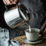 Kéo ấm trà thép không gỉ nồi cà phê Hồng Kông-phong cách sữa ấm trà rửa tay nồi hộ gia đình thương mại Ý-phong cách sản xuất bia cà phê đồ dùng cốc uống cafe giữ nhiệt