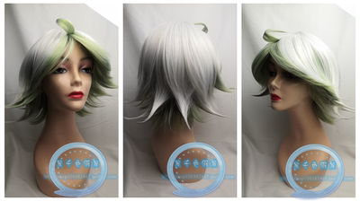 taobao agent Pruxica COS from the abyss two -color pick -up and twisting short cosplay wigs