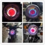 Xe máy Tianjian EN125 Đèn tròn 4 inch Ống kính đôi ánh sáng Thiên thần Mắt quỷ Xenon Đèn pha hội 5 đèn pha laser cho xe máy