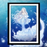 2022 Новый 5D Cartoon Anime Diamond Painting Promemaid Living Room Stick Diamond Cross Stitch милая девушка спальня полная алмаз