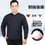 Người đàn ông trung niên nam trung niên mặc một chiếc áo khoác mỏng với áo khoác cotton nhỏ, áo khoác cotton, kích thước lớn để giữ ấm áo bomber nam