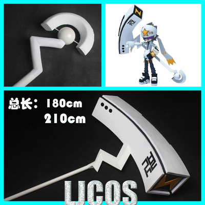 taobao agent [LJCOS] Nuowei World Thunder Lion Weapon Thunder Hammer COSPLAY prop