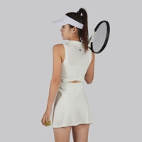 Спортивное теннисное быстросохнущее летнее платье для бадминтона, приталенная юбка