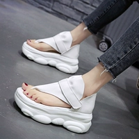 Сандалии, летняя сетчатая обувь на платформе, модные универсальные пляжные сапоги, 2022, популярно в интернете