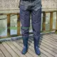 Голубые рыбацкие штаны