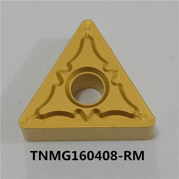 JRT CNC gia công công cụ thép không gỉ đặc biệt TNMG160408-EM dao hình tam giác hạt hợp kim thô dao tiện dao cnc mũi phay gỗ cnc Dao CNC