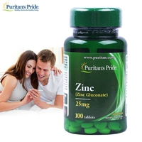 Американская оригинальная цинковая таблетка цинк Zinc Tablet 25 мг*100 капсул