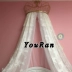 Giường rèm giường trang trí phòng ngủ rèm trần Hàn Quốc rèm trẻ em rèm phong cách châu Âu Bed Skirts & Valances