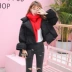 Chống mùa đông áo khoác phụ nữ ngắn Hàn Quốc phiên bản của các sinh viên hoang dã bánh mì dịch vụ fluffy loose xuống cotton coat dày Bông