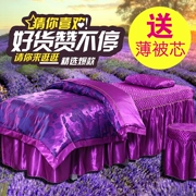 Beauty khăn trải giường gia đình bốn bông cao cấp là bông trải giường massage tại thẩm mỹ viện gia đình bốn - Trang bị tấm