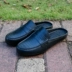 Giày nam mùa hè dép không thấm nước dép nam giản dị dép nam Baotou giày lười thoáng khí dép Hàn Quốc một nửa dép - Dép Dép