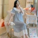1166la v -neck с низким синим