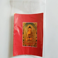 Рука -новая тибетская золотая фанат Thangka Sakyamuni Sakyamun