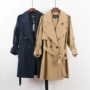 Mực áo khoác áo gió 2018 đầu mùa thu thiết kế phần C18-006 áo khoác nữ cao cấp