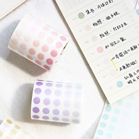 Morandi Free Cut Dots | Круглые этикетки и бумажная лента | Принесение бумажных рук материал аккаунта