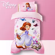 Disney mẫu giáo chăn bông ba mảnh ngủ trẻ em chăn bông với lõi bé sáu mảnh vào bộ đồ giường