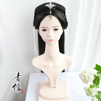 taobao agent [Qingyu] New White Lady Legend Ju Jingying Bai Suzhen COS Wiggers Hanging Hangfang Costume Gufeng
