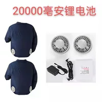 Синие 2 штуки+1 набор аксессуаров 20000 батарея