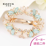 Hàn Quốc đơn giản rhinestone kẹp tóc clip clip đầu mũ mùa xuân clip hoang dã bắt clip nữ phụ kiện tóc phụ kiện tóc người lớn