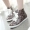 Giày nữ mùa hè không thấm nước giày chống trượt mưa ngắn ống mưa giày nữ kiểu Hàn Quốc thời trang dễ thương mang trong giày cao su ống - Rainshoes