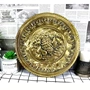 Đồng nguyên chất tấm dập nổi kim loại Châu Âu và Mỹ đồ trang trí trái cây mô hình treo tấm sử dụng phương Tây bộ sưu tập hàng cũ ... tượng đồng