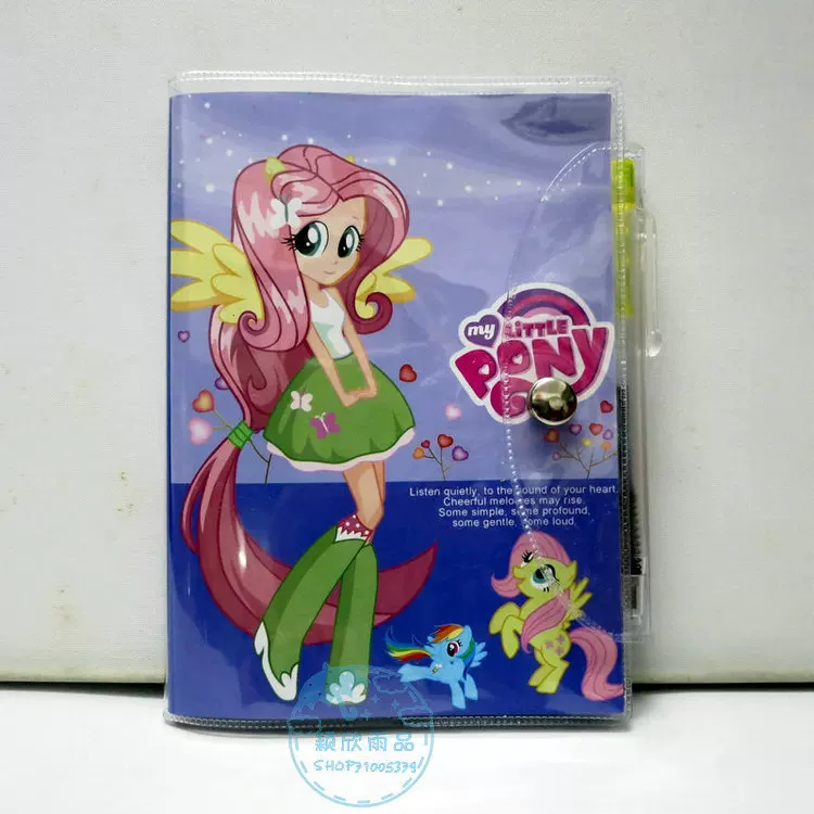 Мини-блокнот Xiaoma Bolly, набор канцелярии MyLitTLEPONY, включает 4 модели