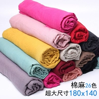 Весенний цветной летний шарф, большая универсальная летняя накидка, в корейском стиле