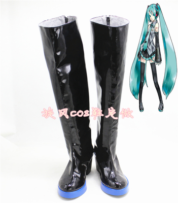 taobao agent C4189 Hatsune Miku COS shoes to customize COSPLAY shoes