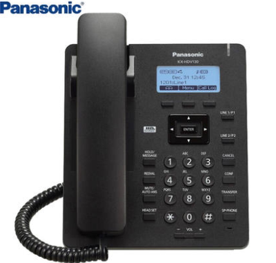 SIP-телефон Panasonic KX-HDV100 VOIP-телефон совместим с основными системами телефонной коммутации IP-АТС.
