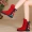 Giày vải Bắc Kinh cũ của phụ nữ giày cotton mùa đông gió quốc gia boot cao cổ nữ zara
