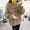 2018 mới của Hàn Quốc phụ nữ mùa thu mohair màu rắn cardigan coat của phụ nữ áo len áo len phụ nữ