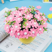 Yuchuang của Giáo Viên Món Quà Ngày Nút Bouquet Handmade Bộ Dụng Cụ DIY Mẫu Giáo Puzzle Học Sinh Sáng Tạo đồ chơi siêu nhân