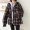 Mùa đông Hàn Quốc phiên bản của ulzzang retro lưới lỏng ấm áo sơ mi mỏng bong bóng tay áo sinh viên hoang dã cardigan thủy triều áo dạ dài nữ đẹp