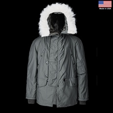 Камуфляжное пальто 美国原产vintage经典公发原品军版n3b极地防寒棉服美式复古男棉衣