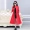 Mùa xuân và mùa thu mới Áo khoác da nữ dài đến đầu gối Áo khoác mỏng bằng da khí chất mỏng Phiên bản Hàn Quốc của cổ áo dài - Quần áo da