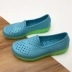 Mùa Hè Thường Nông Giày Slip-on Croc Dành Cho Nữ Cặp Đôi Lội Giày Đi Biển Mềm Mại Và Thoải Mái Không Mùi Chống Trơn Trượt dép đế xuồng đi biển dép đi biển nam nữ 