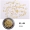 New Xingyue Nail Art Foil Vàng và Bạc Lá Crystal Crystal Công cụ Nail Trang trí - Công cụ Nail cọ vẽ móng