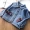 Xiaoxiang ~ Áo khoác denim nữ 2019 Thu mới New Baby Soft Lapel Denim Jacket ngắn Bow - Áo khoác áo khoác cho bé gái